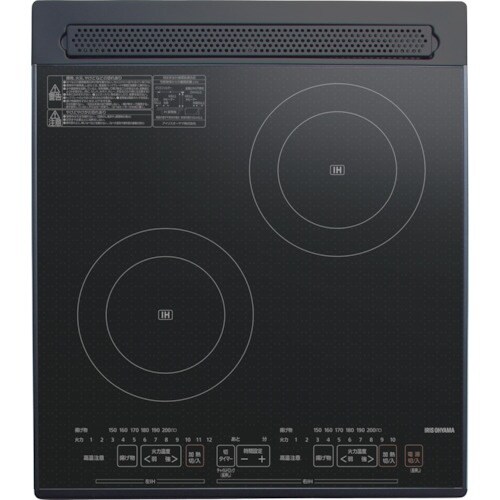 IRIS 517848 200V2口ビルトインIH