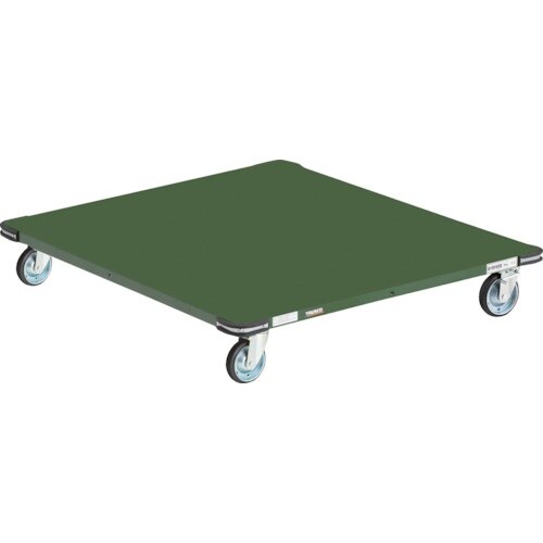 TRUSCO 鋼鉄製平台車 1200X1200 Φ