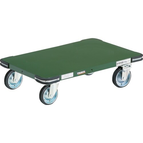 TRUSCO 鋼鉄製平台車 900X600 Φ15