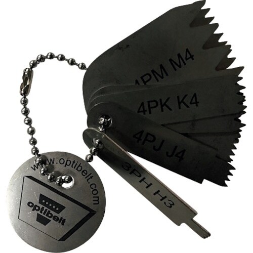 オプティベルト プーリー溝ゲージ リブベルト用