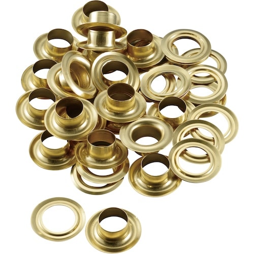 ファミリーツール 両面ハトメ 8mm(#22)真鍮