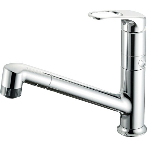 SANEI シングルワンホールスプレー分岐混合栓