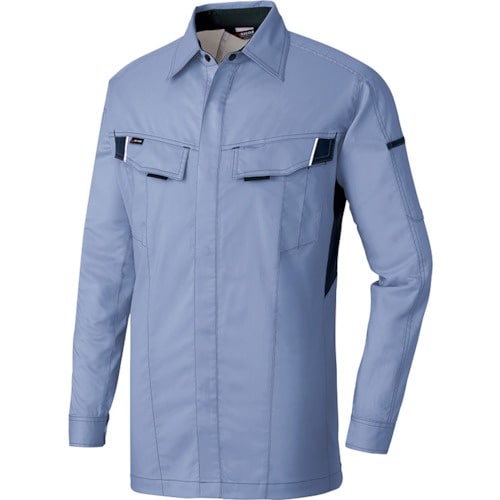 アイトス ニュームービンカット 長袖シャツ ミスト