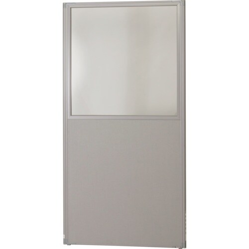 TRUSCO ローパーティション 上部透明 W90