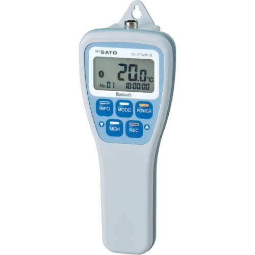 佐藤 防水型無線温度計SK−270WP−B 指示計