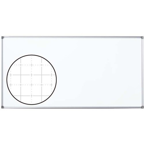 馬印 AXシリーズシルバー壁掛 暗線入ボード