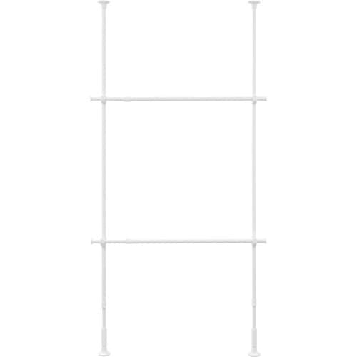 IRIS 574985 突っ張りワードローブ ホワ