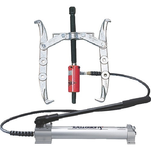 スーパー 2本爪油圧プーラセット(油圧ポンプHP5