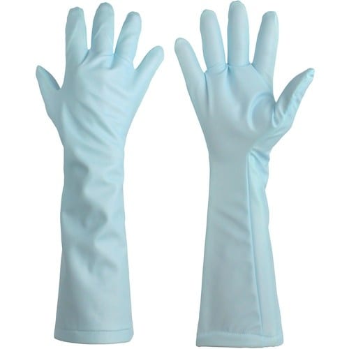 WINCESS ブルー 中低温用 耐熱手袋ロング