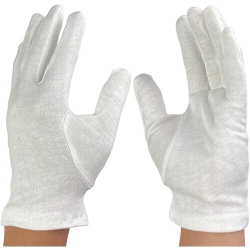 WINCESS 綿スムス マチ付き手袋(12双入り