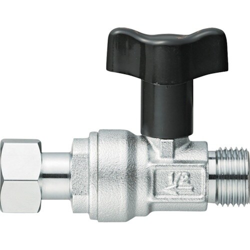 SANEI ナット付逆止付ボールバルブ