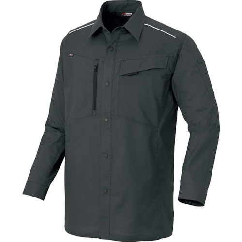 アイトス ニュームービンカット 春夏長袖シャツ チ