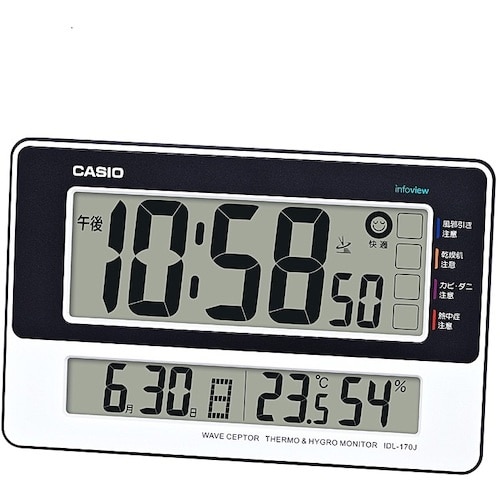 カシオ カシオ電波掛置時計