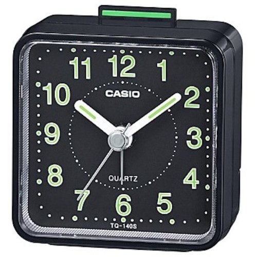 カシオ カシオ置時計(クオーツ) ブラック