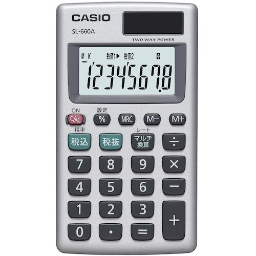 カシオ カシオカード型電卓