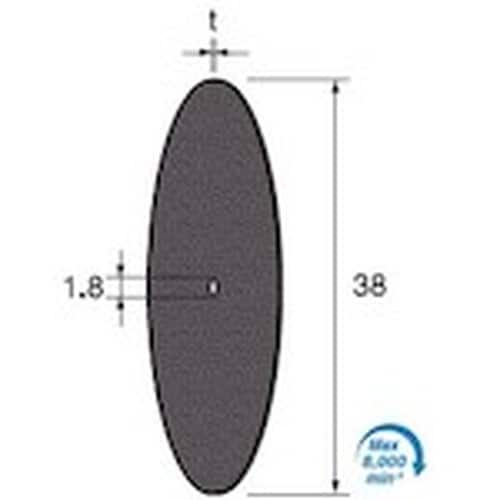 アルゴファイル カッティング砥石ディスク WA#1