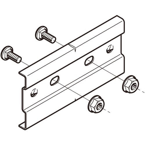 NEGUROSU 継ぎ金具 溶融亜鉛めっき