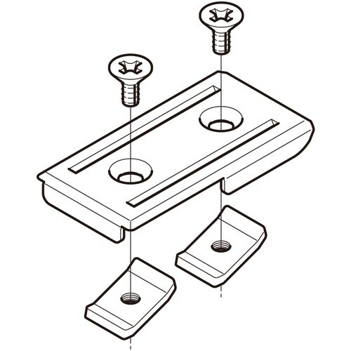 NEGUROSU 分岐用補助子桁 取付金具