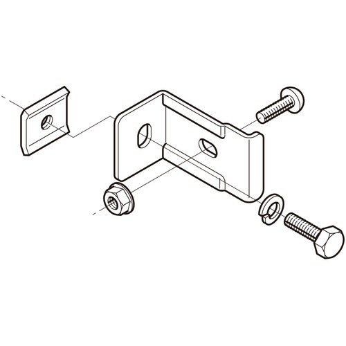 NEGUROSU 立上りラック支持金具