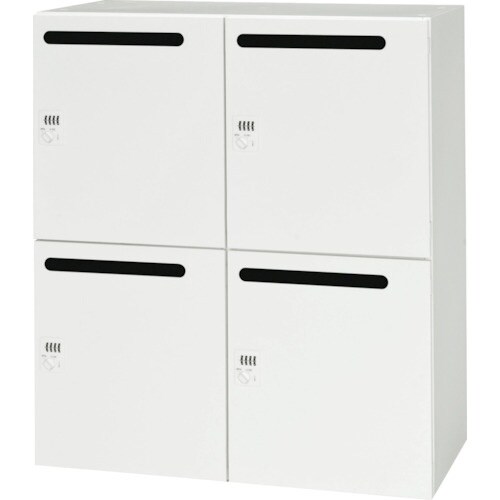 DAISHIN パーソナルロッカー4人用ホワイト色