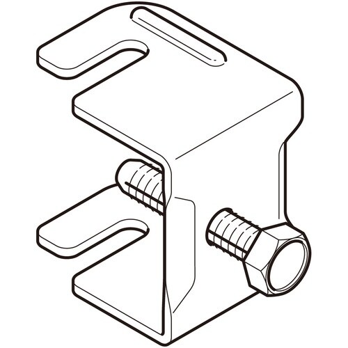 NEGUROSU 親桁部 ダクター固定金具