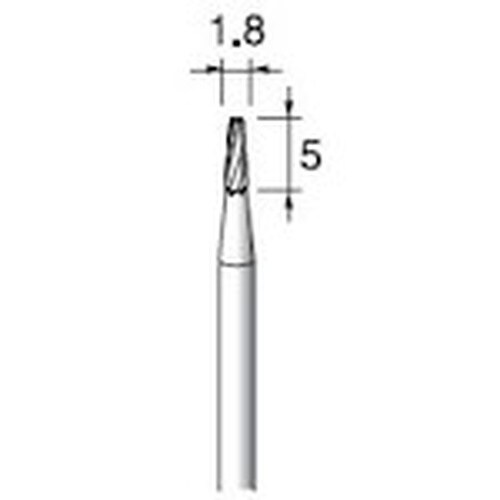 アルゴファイル 超硬カッタースパイラルカット Φ1
