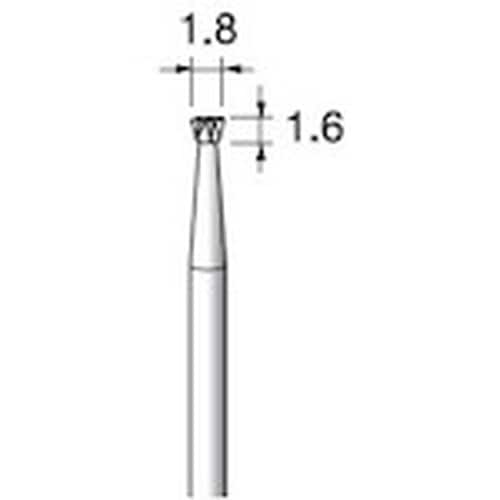 アルゴファイル 超硬カッタースパイラルカット Φ1