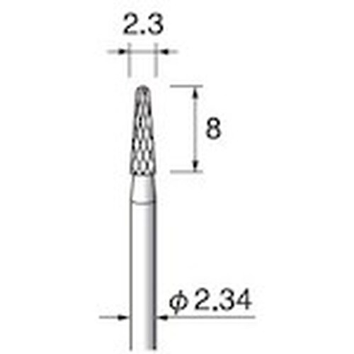 アルゴファイル 超硬カッタークロスカット Φ2.3