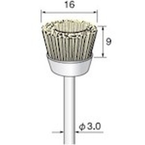 アルゴファイル パキンブラシカップ型パキン Φ16