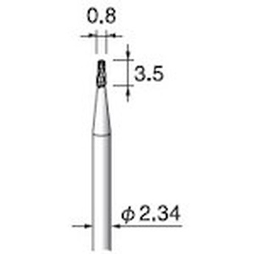 アルゴファイル 超硬カッタークロスカット Φ0.8