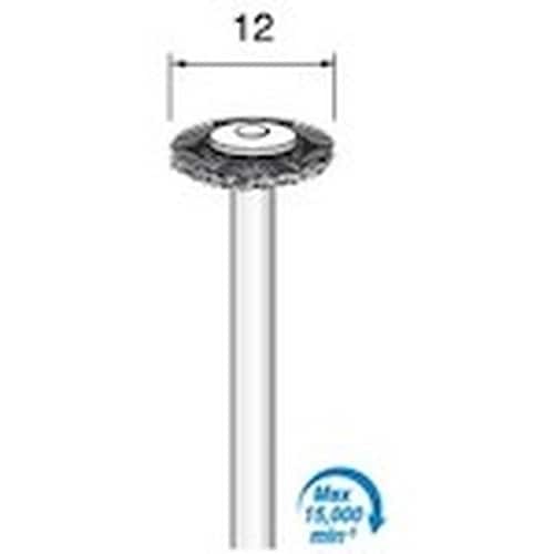 アルゴファイル ステンレスブラシ Φ12平型 Φ3