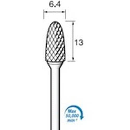 アルゴファイル 超硬カッタークロスカット Φ6.4