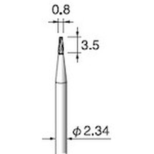 アルゴファイル 超硬カッタースパイラルカット Φ0