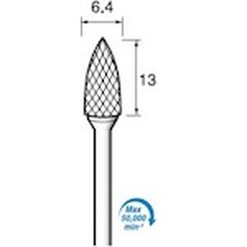 アルゴファイル 超硬カッタークロスカット Φ6.4