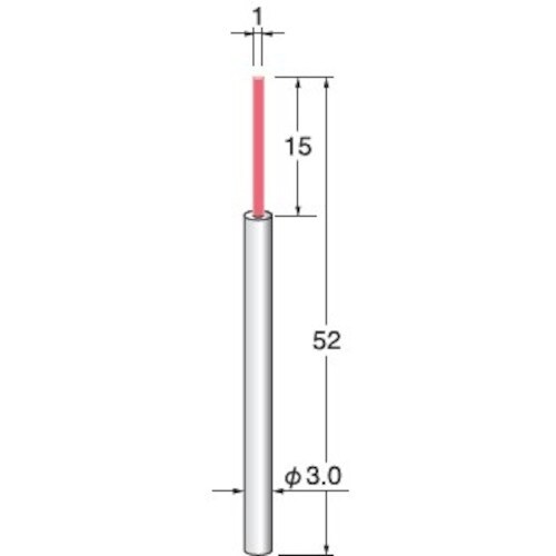アルゴファイル ファイバーストーンブラシ Φ1X1