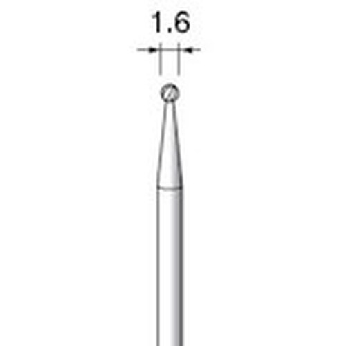アルゴファイル 超硬カッタースパイラルカット Φ1