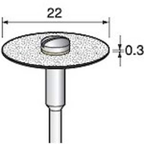 アルゴファイル 電着ダイヤカッティングディスク全面