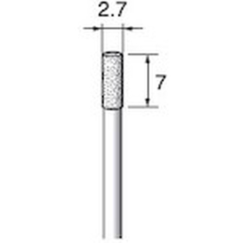 アルゴファイル 電着ダイヤモンドバー#140 Φ2