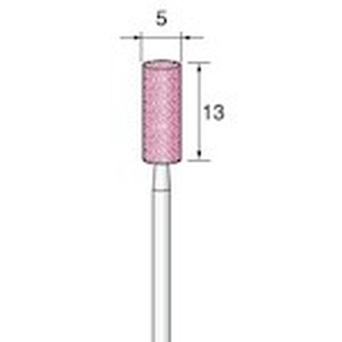 アルゴファイル 軸付ピンク砥石 PA#120 Φ5