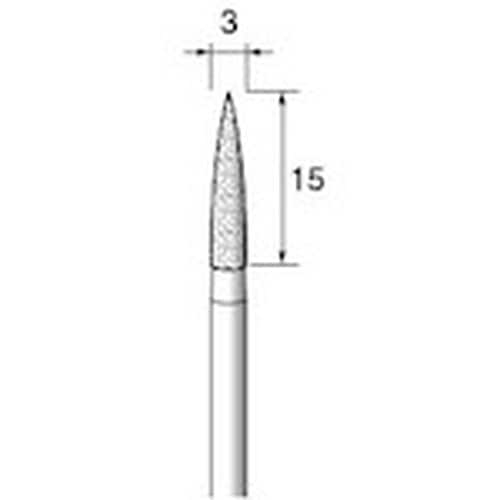 アルゴファイル 電着ダイヤモンドバー #140 Φ