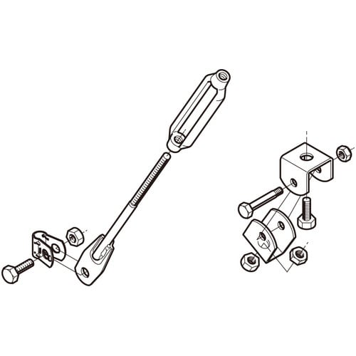 NEGUROSU 吊りボルト振れ止めシステム