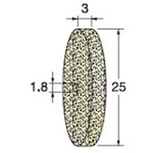 アルゴファイル フェルトバフホイール Φ25X3t