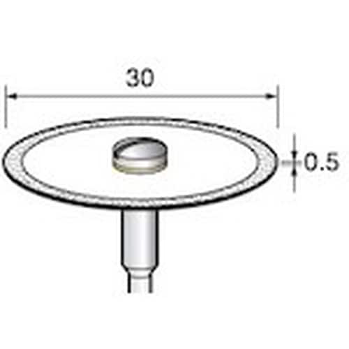 アルゴファイル 電着ダイヤディスク#140 Φ30