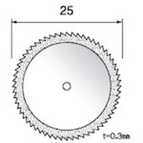 アルゴファイル 電着ダイヤカッティングディスク Φ