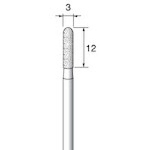 アルゴファイル 電着ダイヤモンドバー #140 Φ