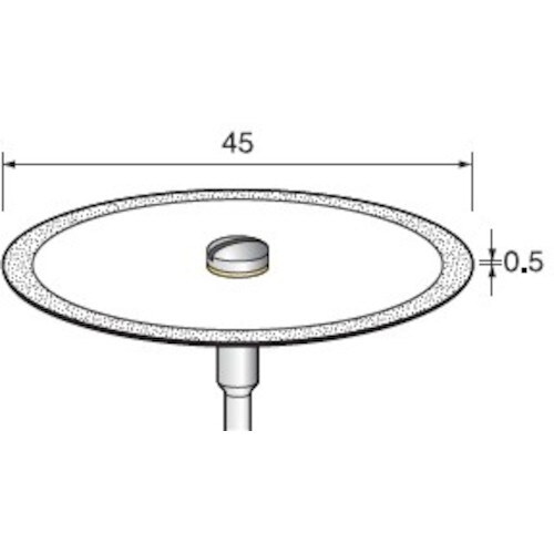 アルゴファイル 電着ダイヤディスク#170 Φ45