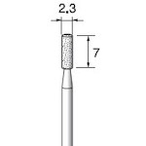 アルゴファイル 電着ダイヤモンドバー#140 Φ2