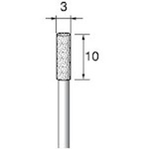 アルゴファイル 電着ダイヤモンドバー#140 Φ3