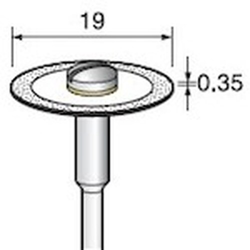 アルゴファイル 電着ダイヤディスク#200 Φ19