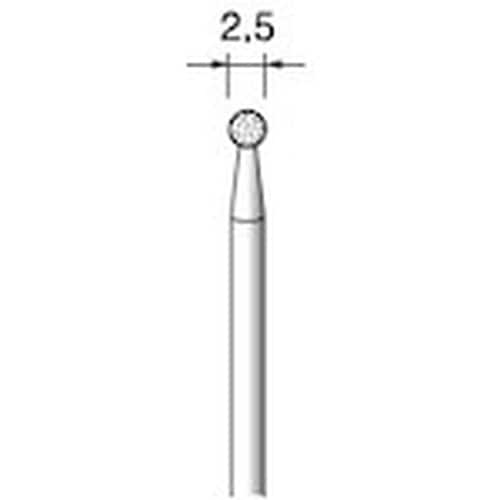 アルゴファイル 電着ダイヤモンドバー#140 Φ2